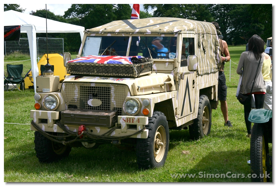 How can you find a British army Land Rover for sale?